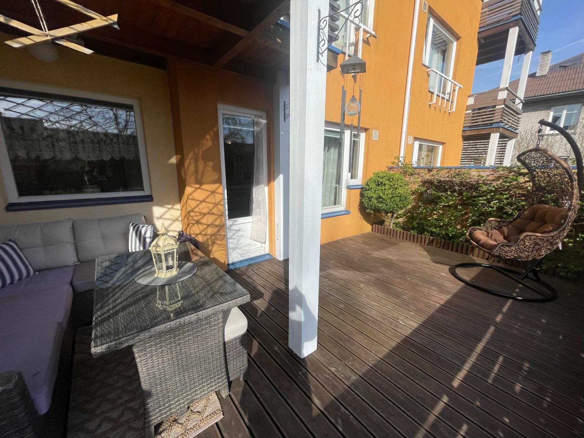 Cozy With A Large Terrace And Sauna! Apartment